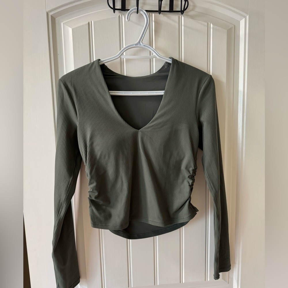 lululemon athletica All It Takes Nulu Ribbed Long Sleeve Top